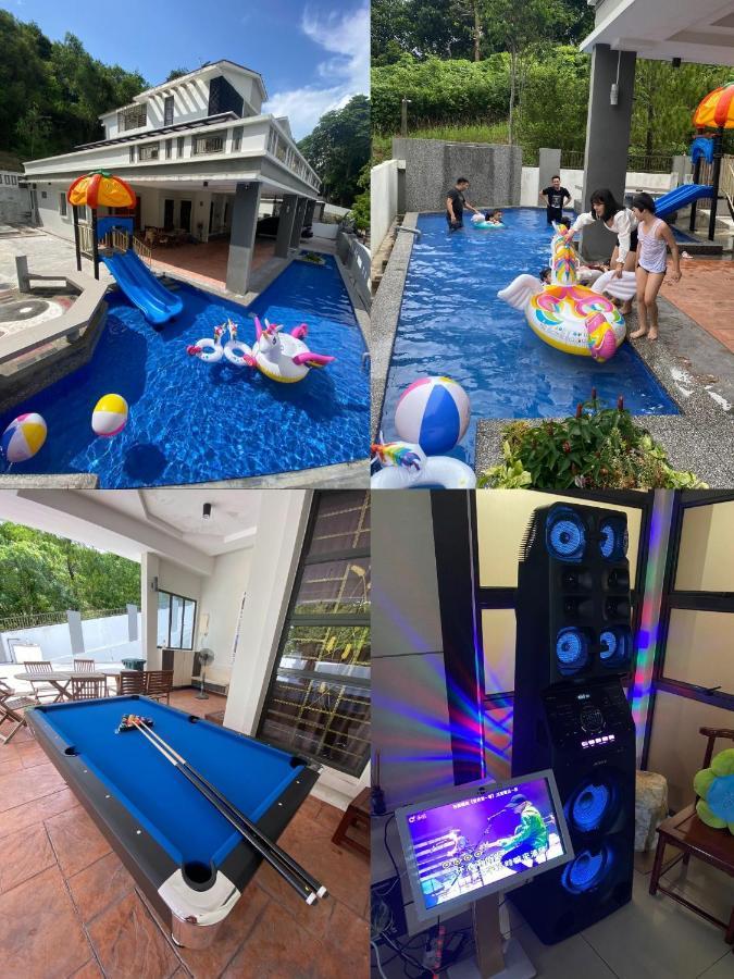 Villa Near Spice Arena 4Br 24Pax With Ktv Pool Table And Kids Swimming Pool Bayan Lepas Exterior photo